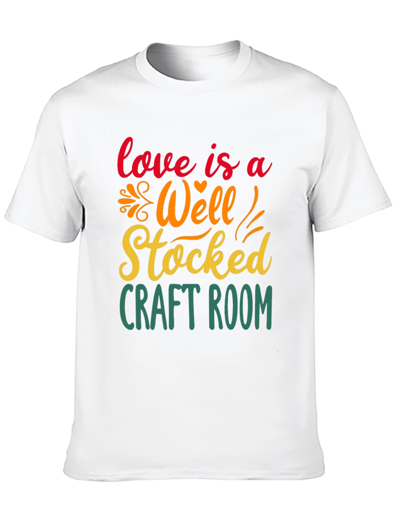 Craft Room Lover T-Shirt - Black
