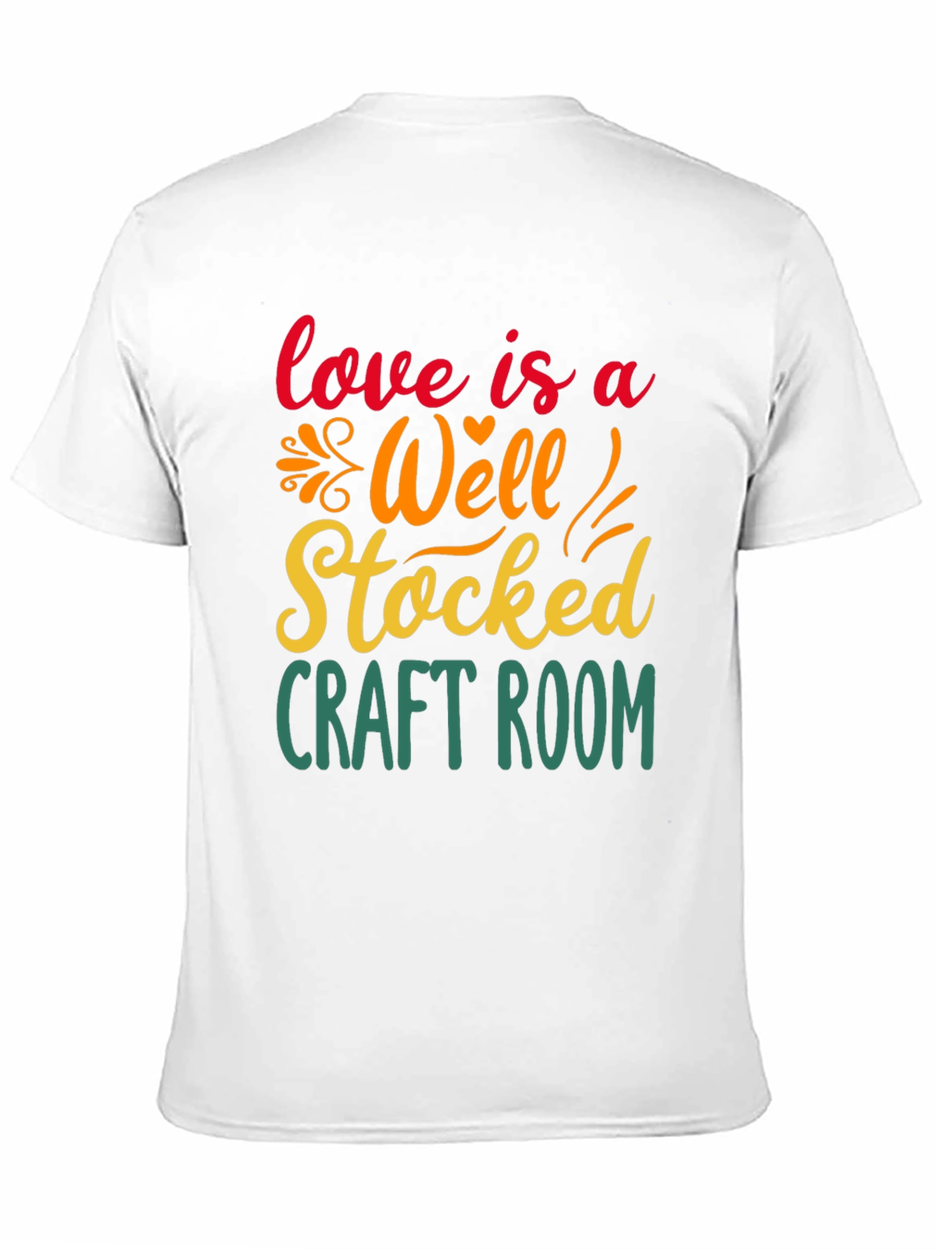 Craft Room Lover T-Shirt - Black