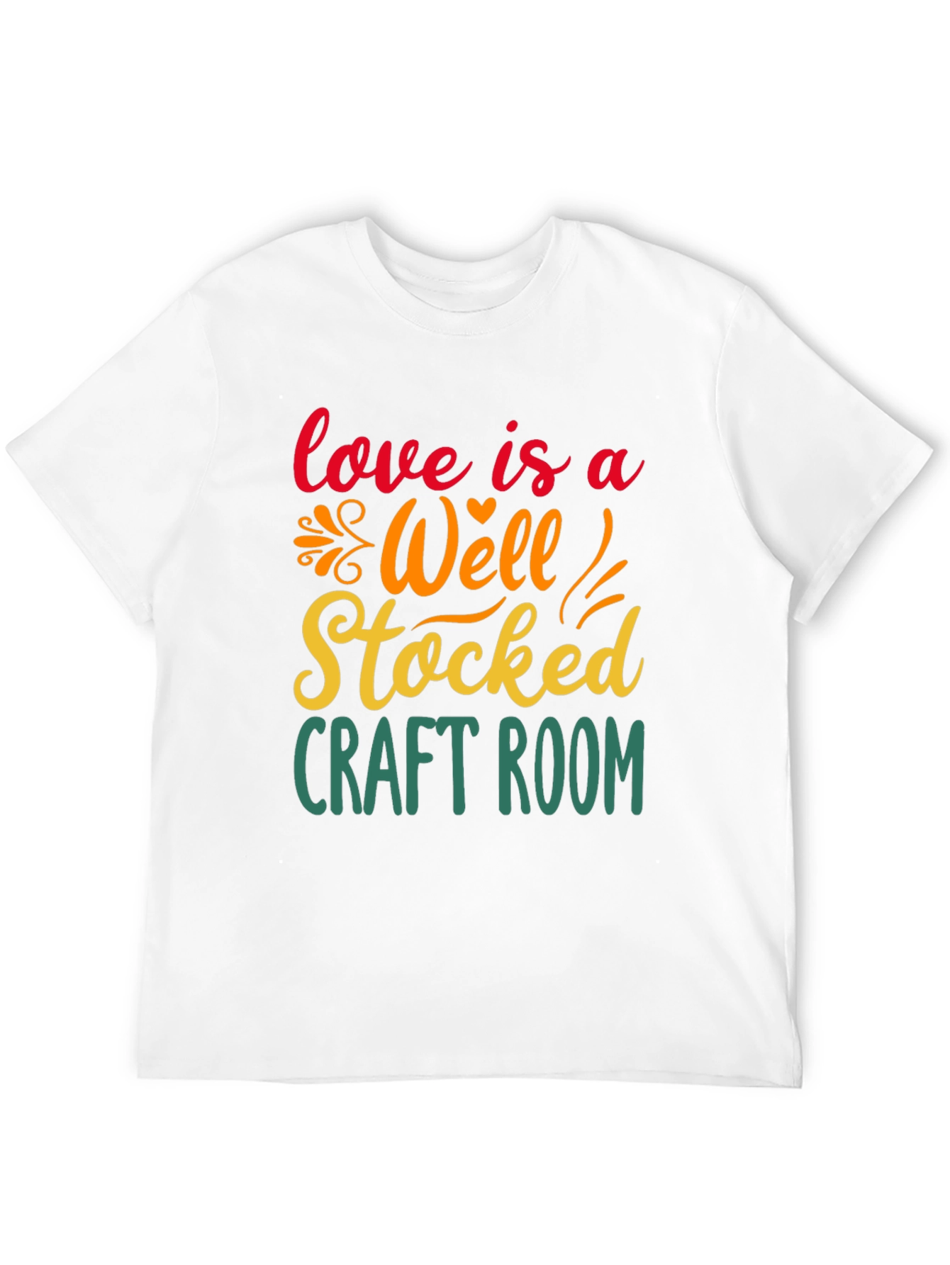 Craft Room Lover T-Shirt - Black
