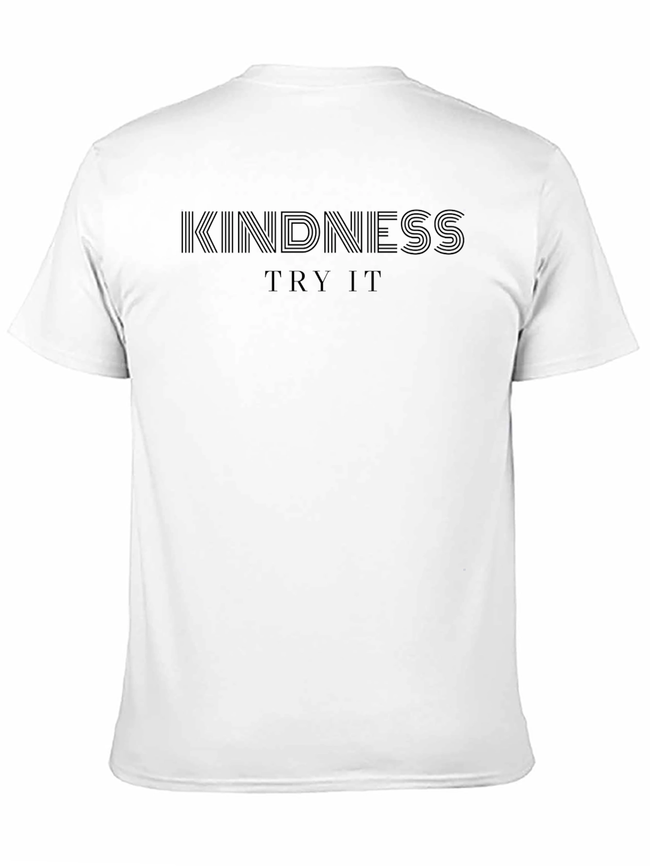 Kindness Try It - Black Graphic Tee