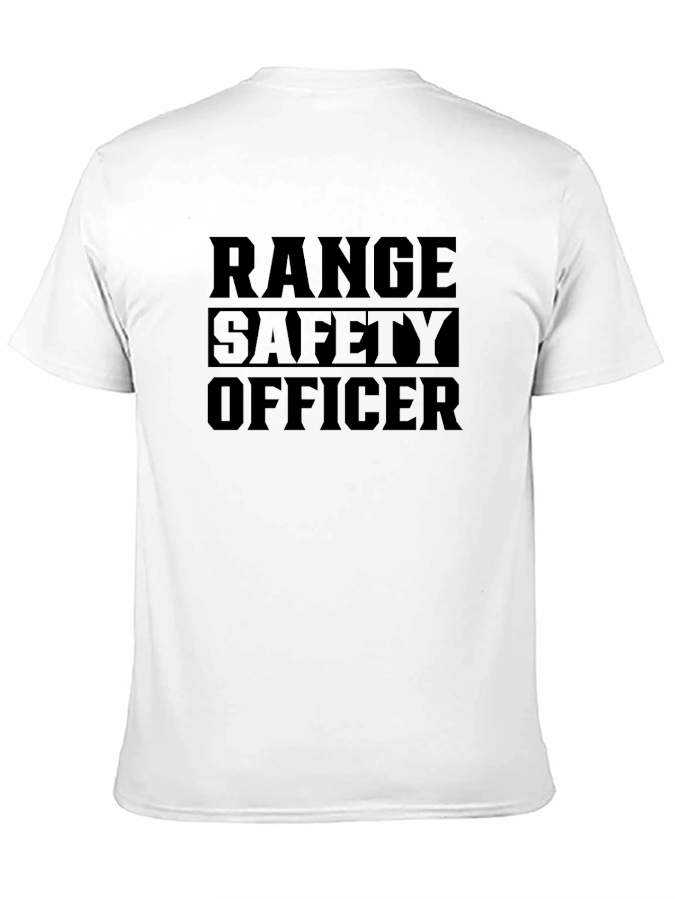 Range Safety Officer Black T-Shirt