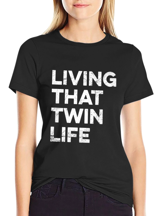 Living That Twin Life Graphic Tee