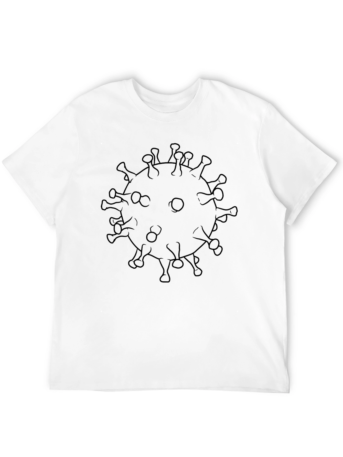 Coronavirus Graphic Black Tee