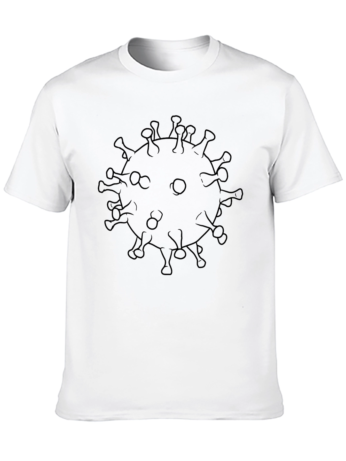Coronavirus Graphic Black Tee