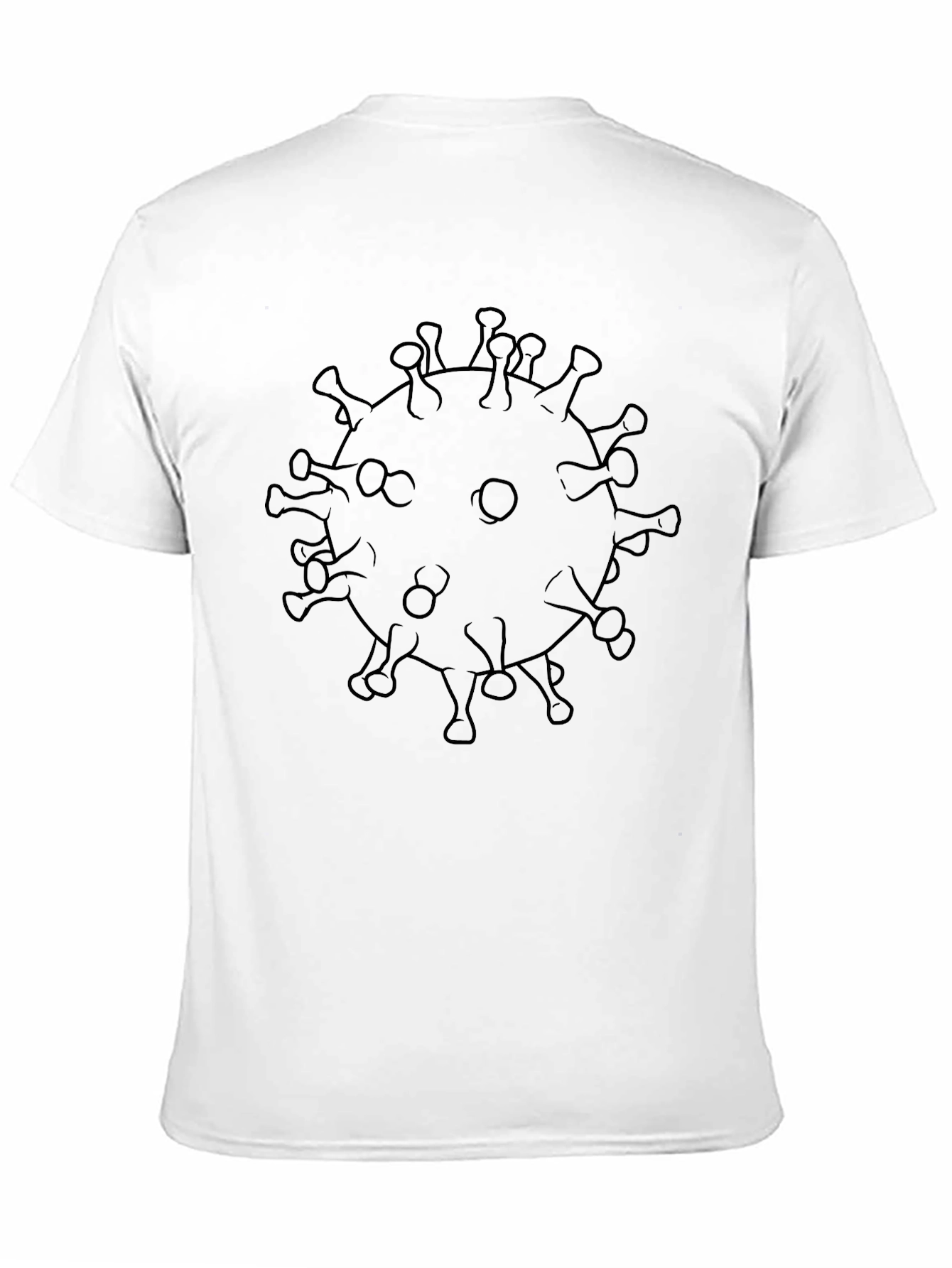 Coronavirus Graphic Black Tee