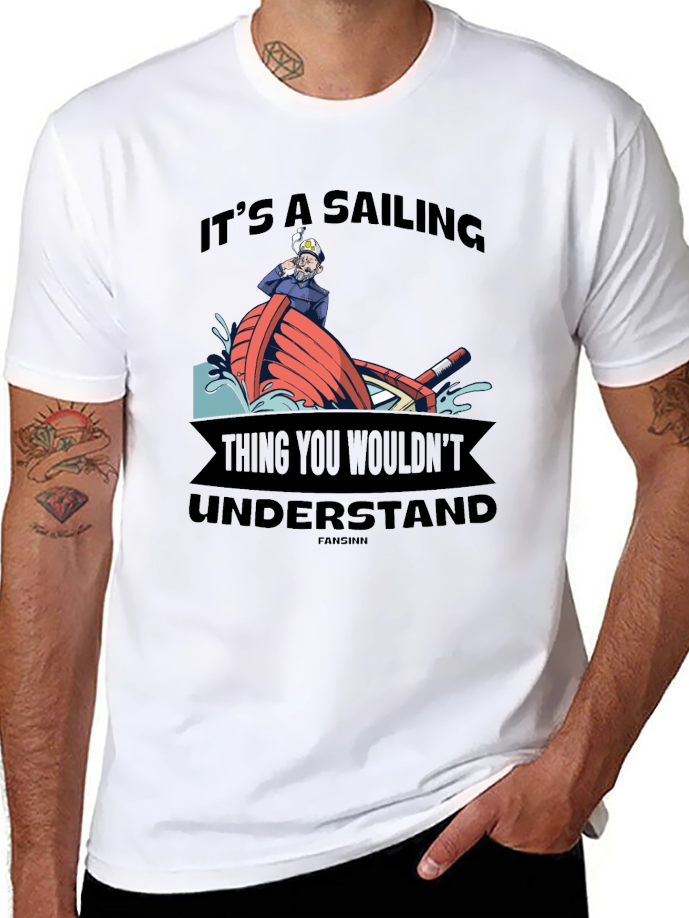 Sailing Thing Graphic Tee - Unique Nautical T-Shirt