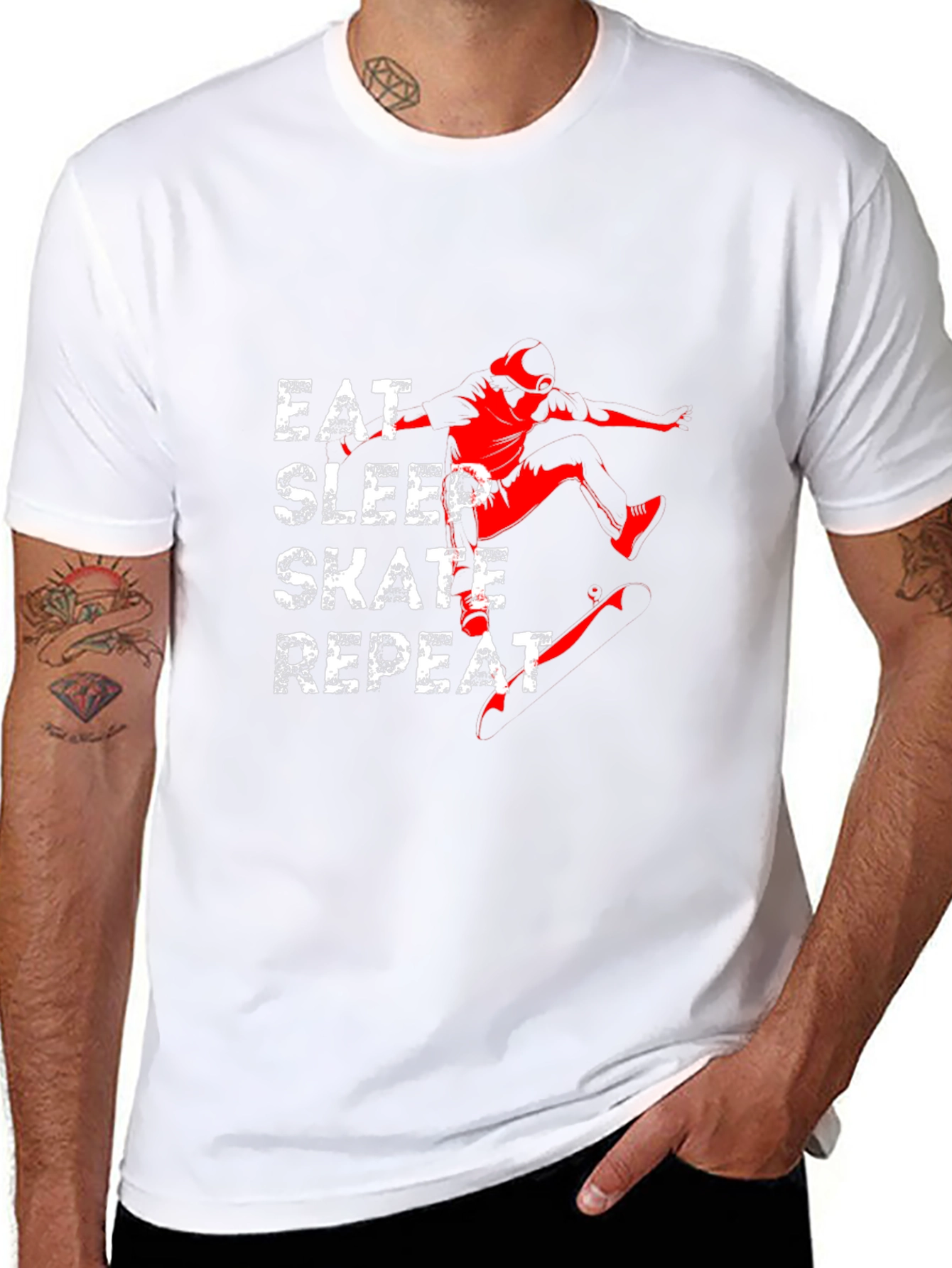 Eat Sleep Skate Repeat T-Shirt