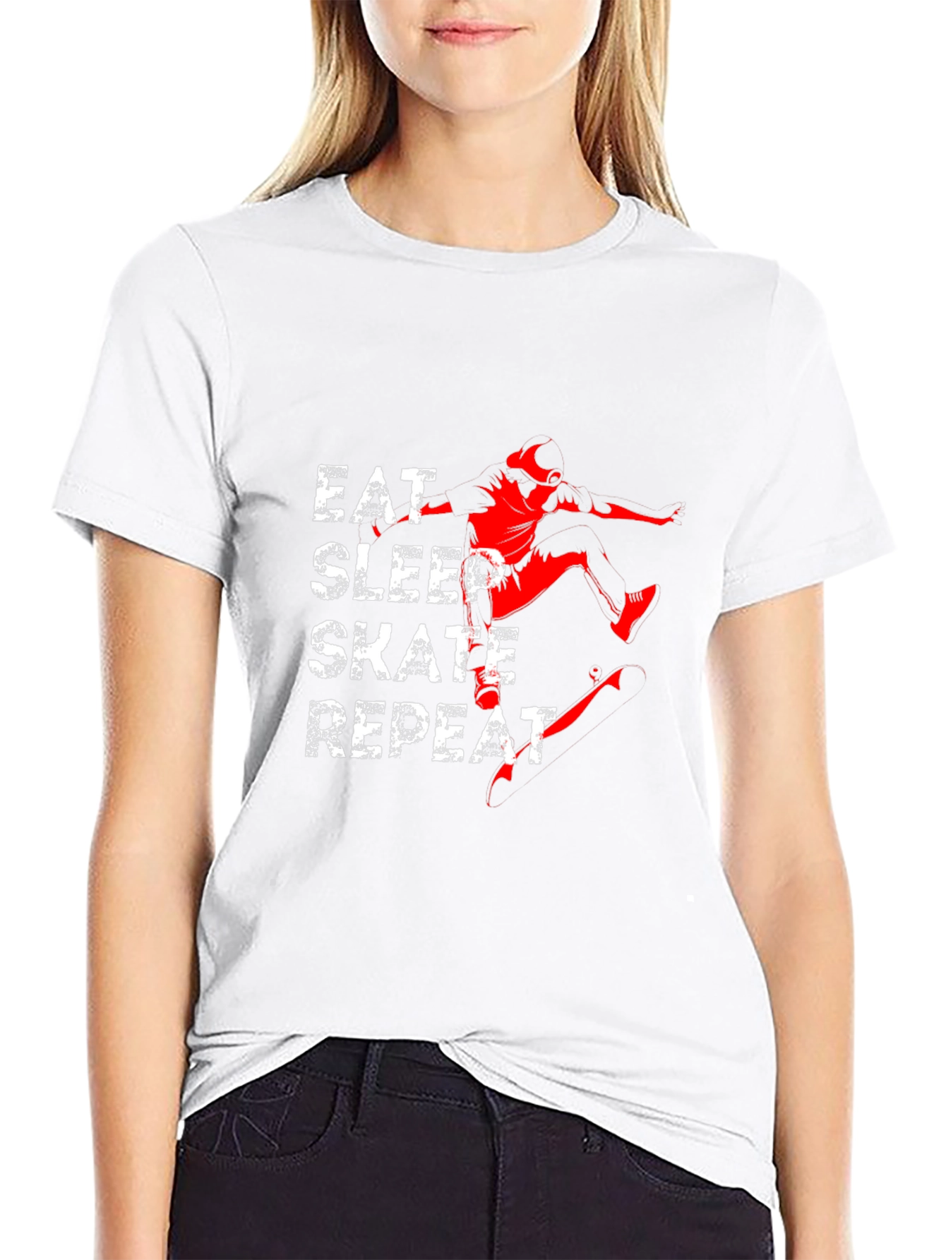 Eat Sleep Skate Repeat T-Shirt