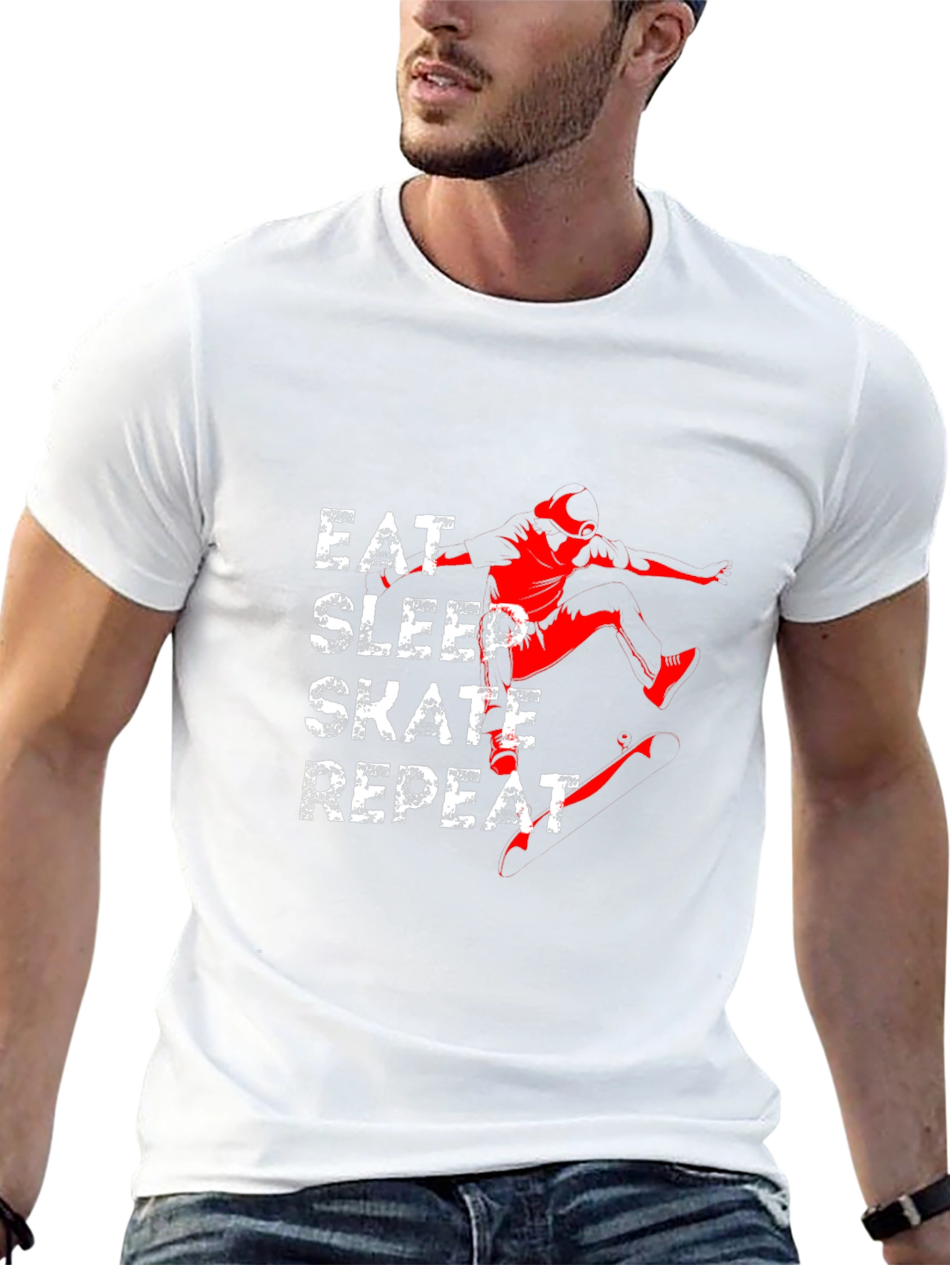 Eat Sleep Skate Repeat T-Shirt