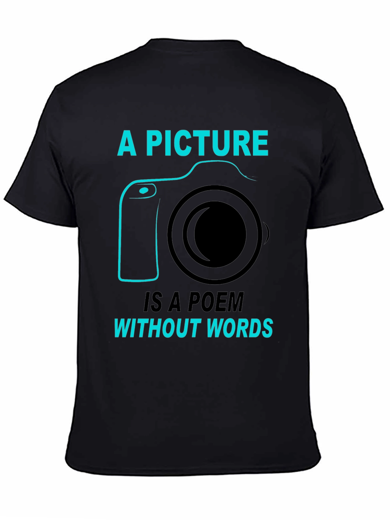 Camera Poem T-Shirt - Photography Lover Tee