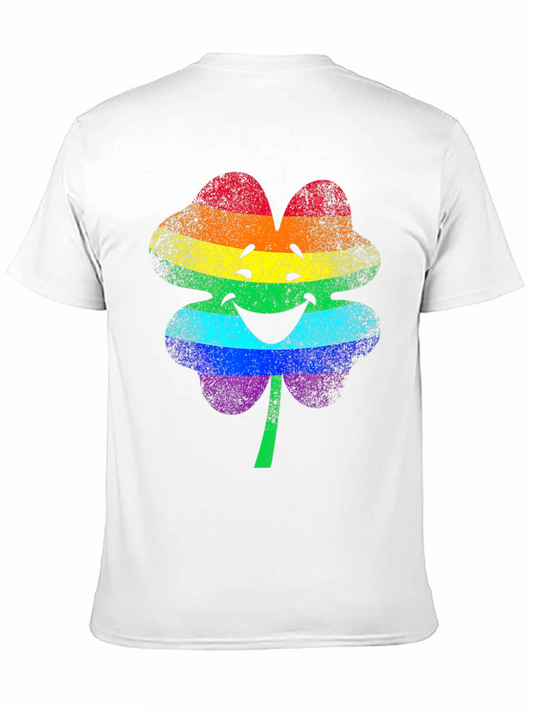 Rainbow Shamrock T-Shirt - Pride St. Patricks Day