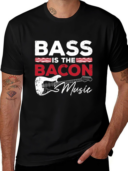 Bass Is The Bacon Music T-Shirt