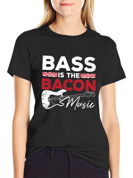 Bass Is The Bacon Music T-Shirt