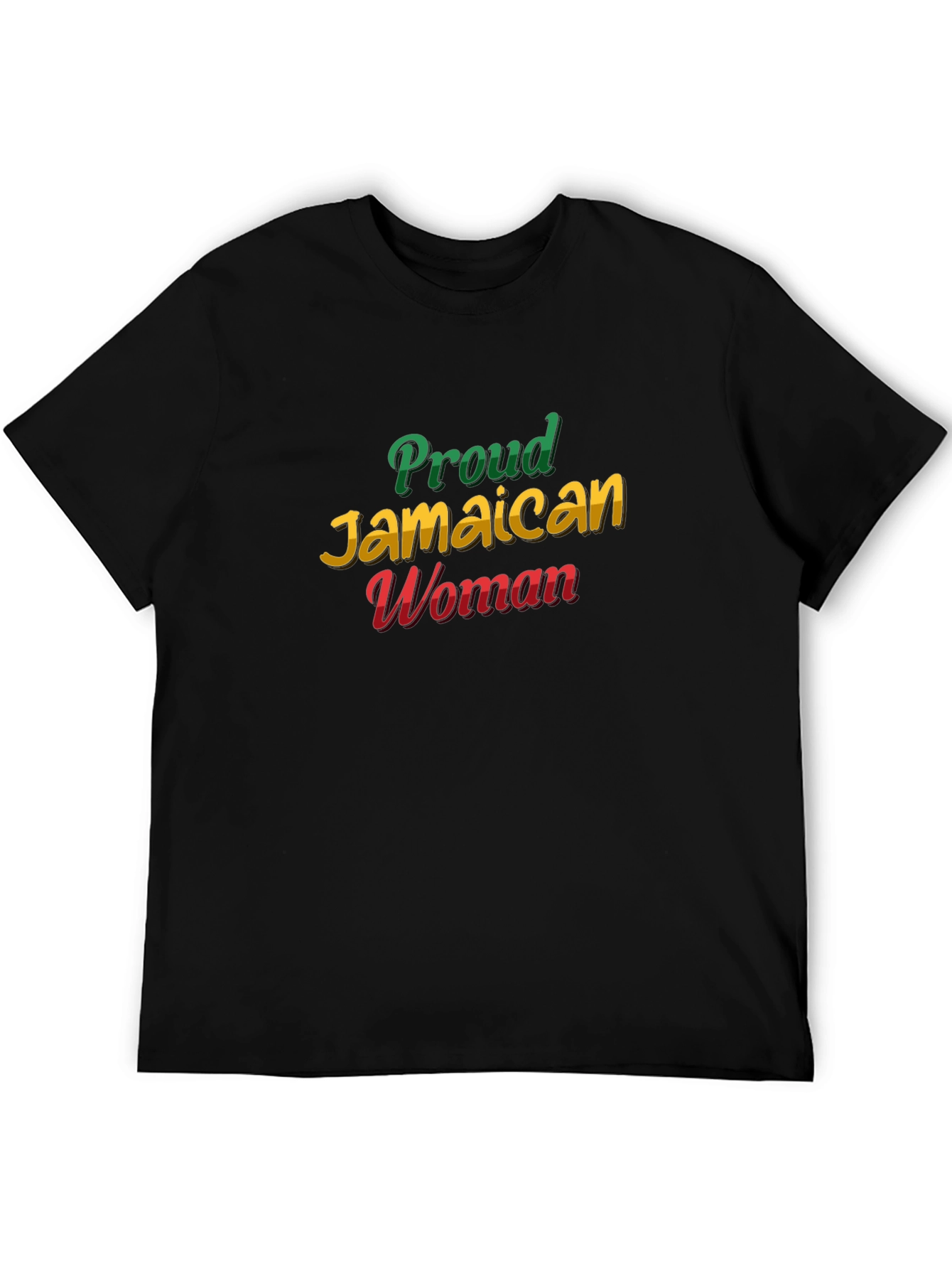 Proud Jamaican Woman Graphic T-Shirt