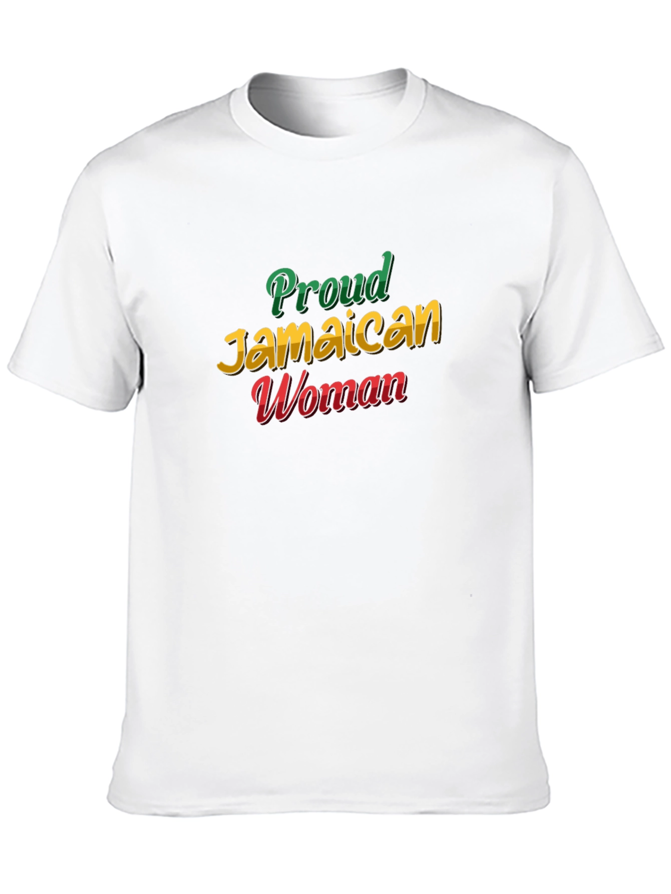 Proud Jamaican Woman Graphic T-Shirt