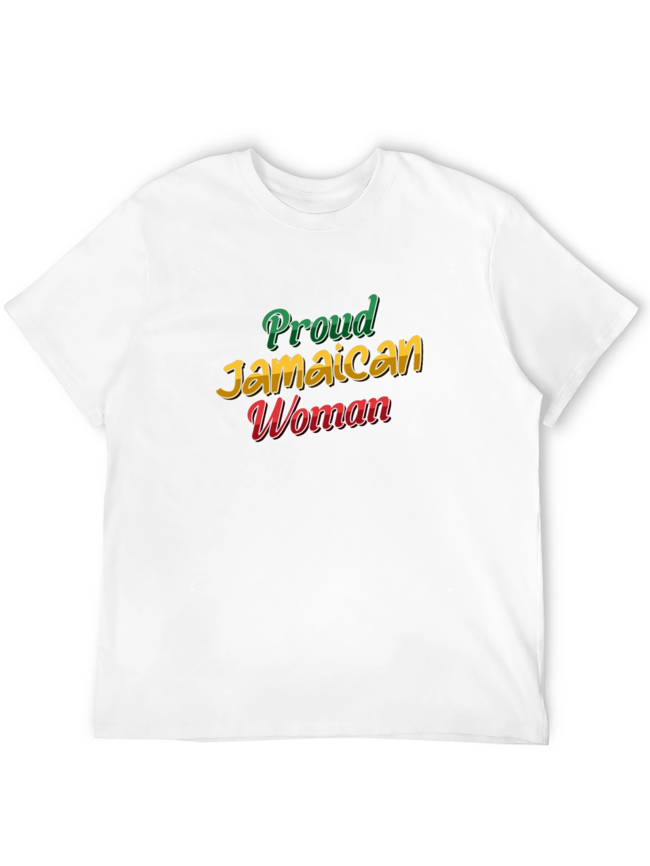 Proud Jamaican Woman Graphic T-Shirt