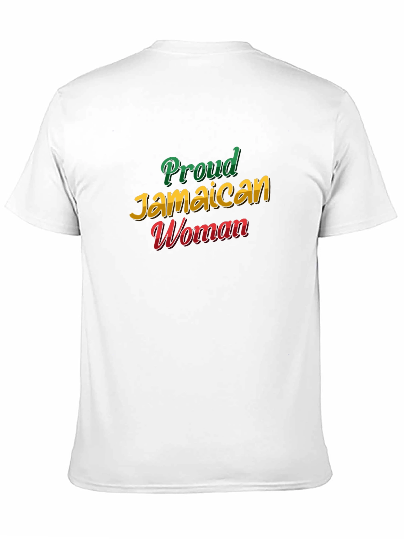 Proud Jamaican Woman Graphic T-Shirt