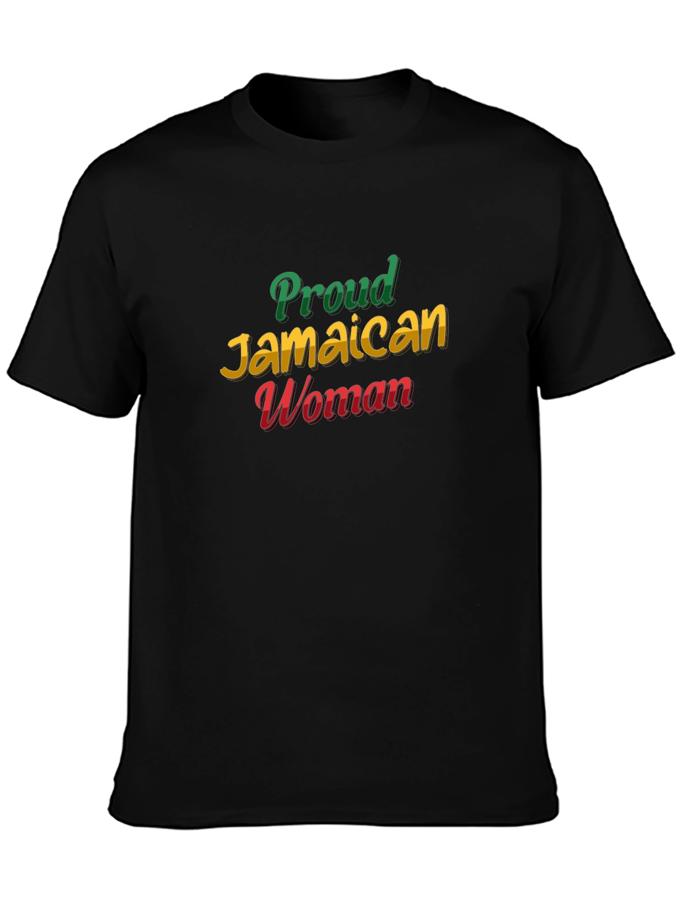 Proud Jamaican Woman Graphic T-Shirt