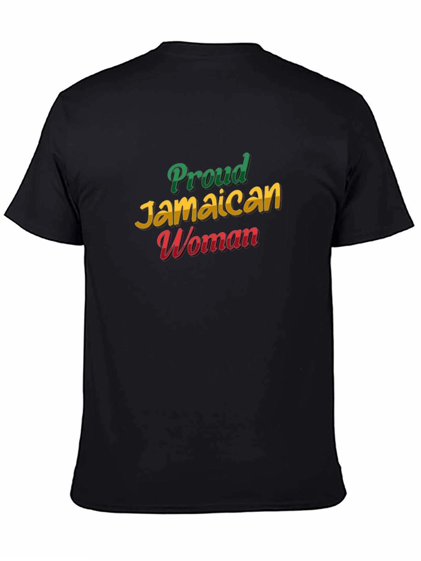 Proud Jamaican Woman Graphic T-Shirt