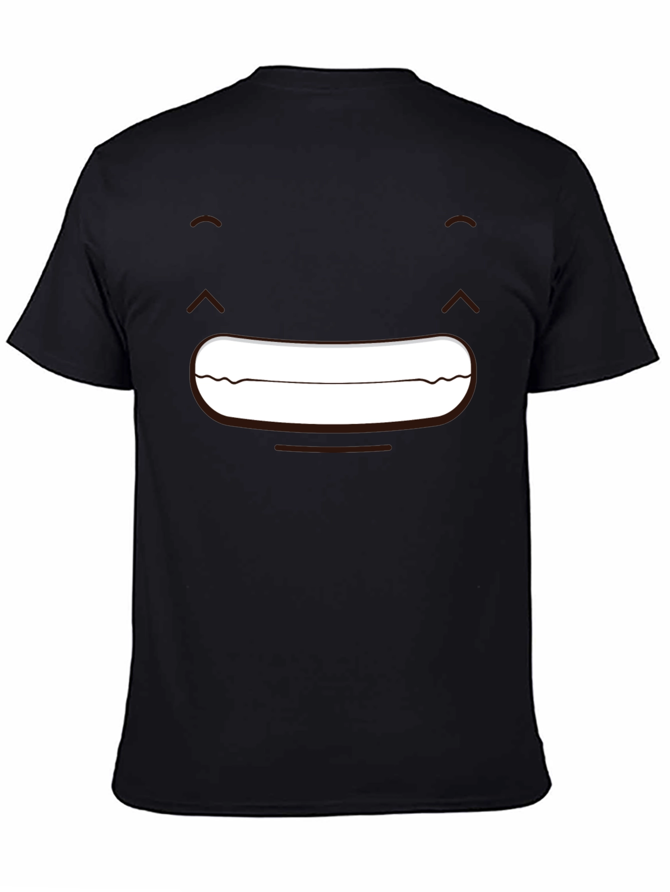 Funny Graphic Tee - Cartoon Smile T-Shirt
