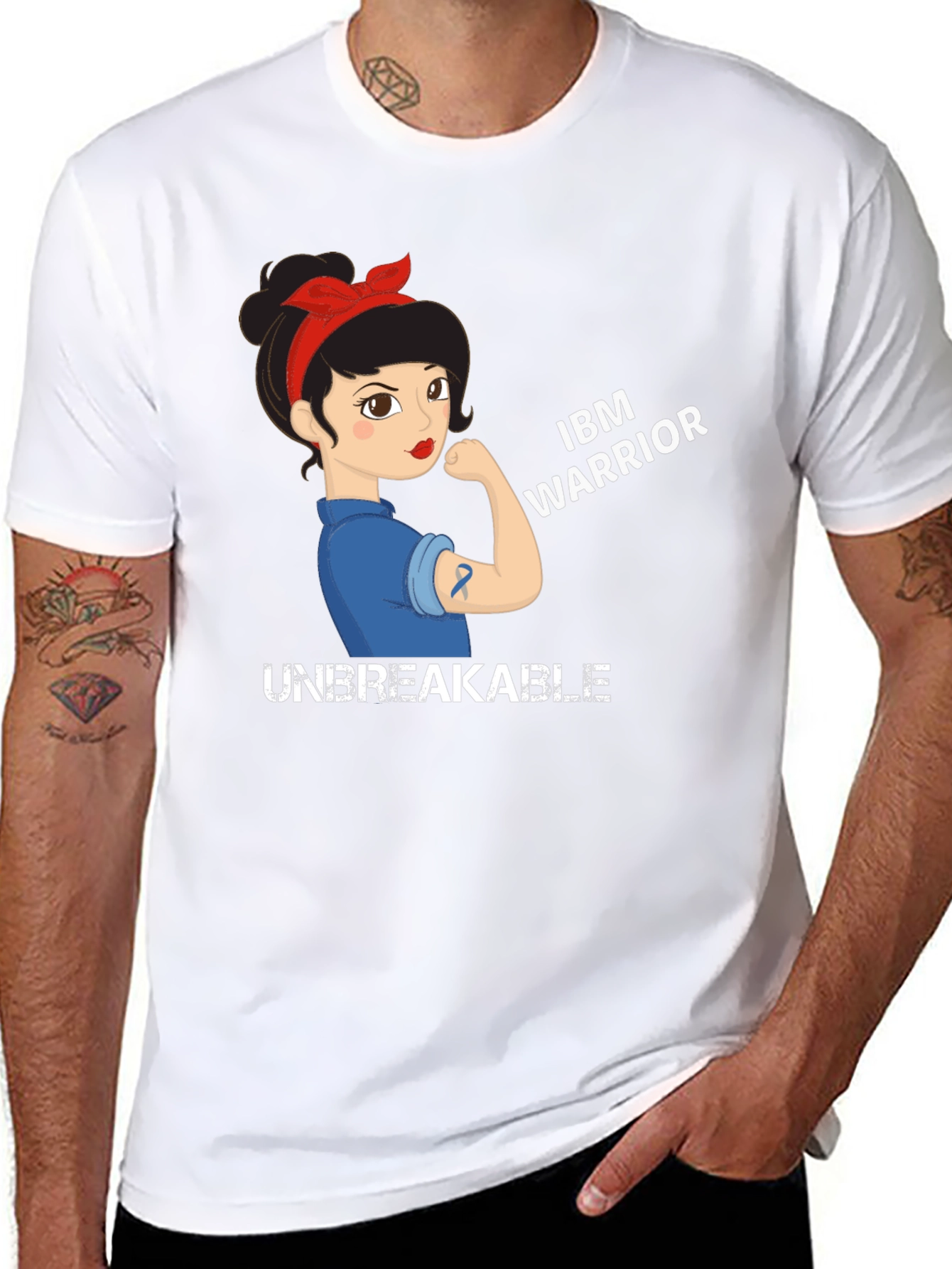 IBM Warrior Graphic Tee - Unbreakable Design