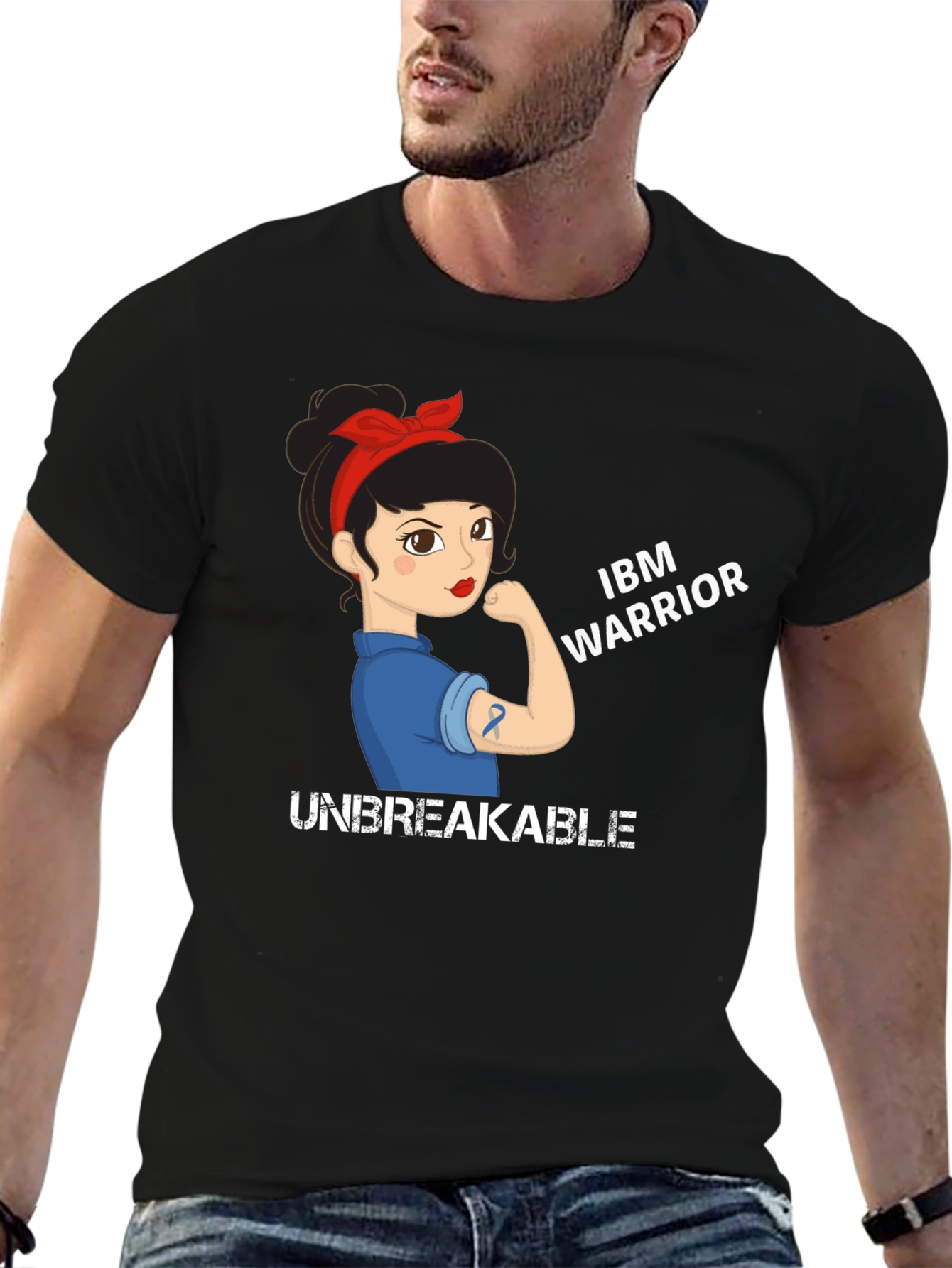 IBM Warrior Graphic Tee - Unbreakable Design
