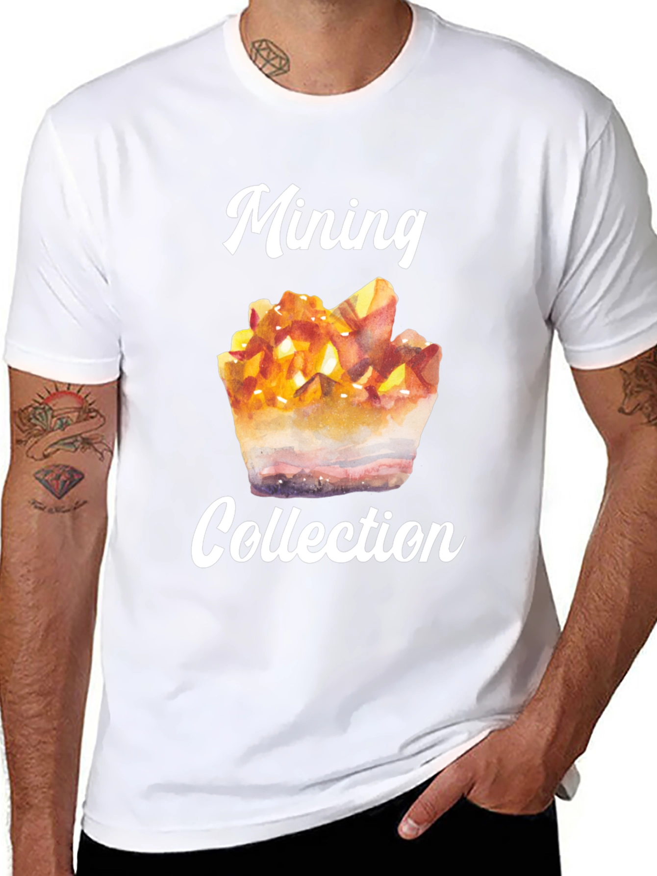 Mining Collection T-Shirt - Crystal Gem Tee