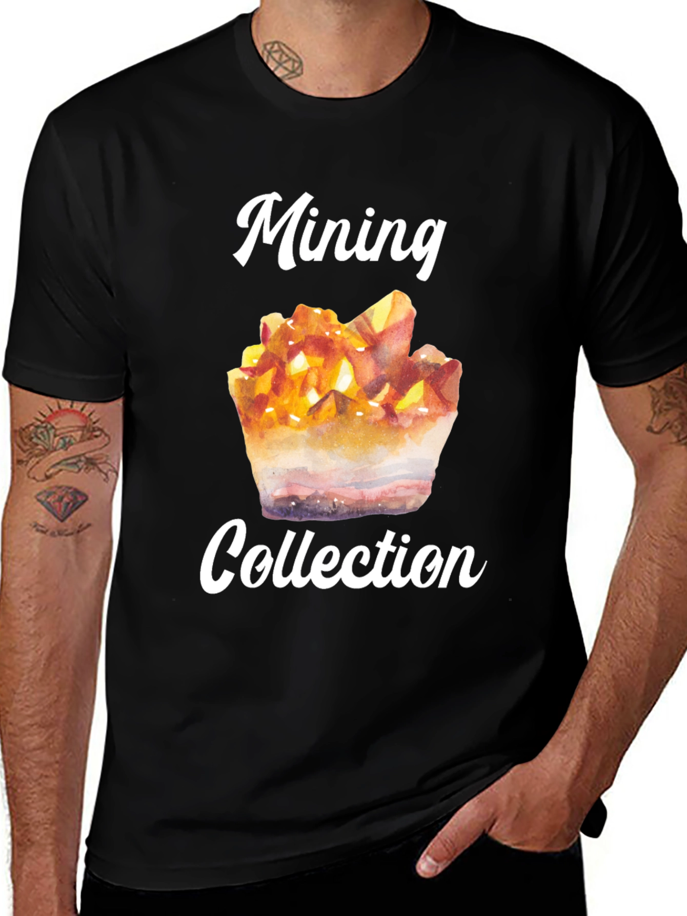 Mining Collection T-Shirt - Crystal Gem Tee