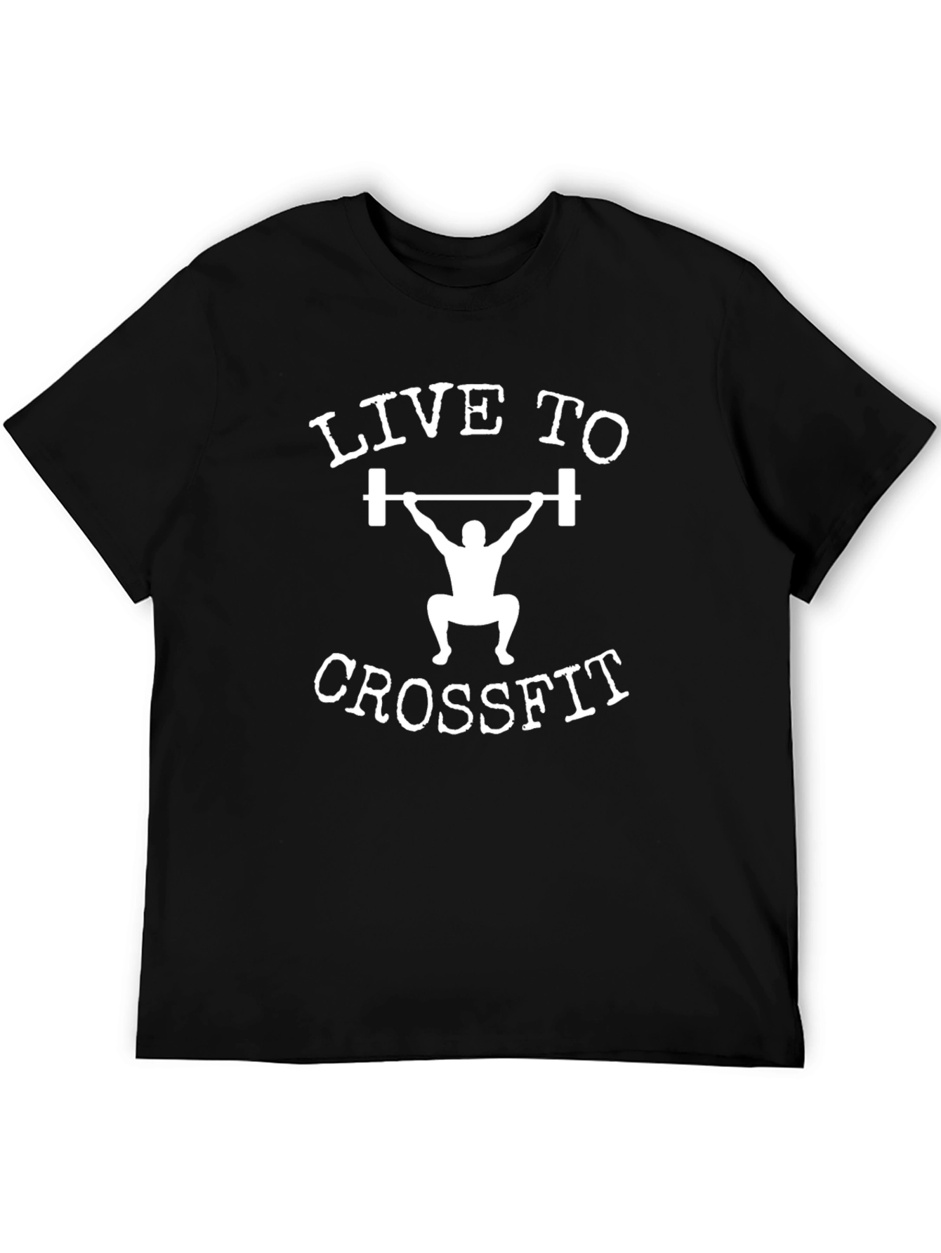 Live to Crossfit Black T-Shirt