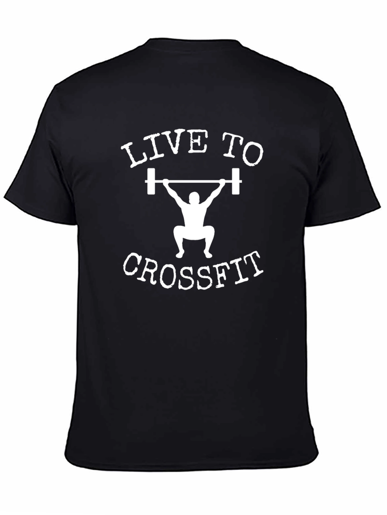 Live to Crossfit Black T-Shirt