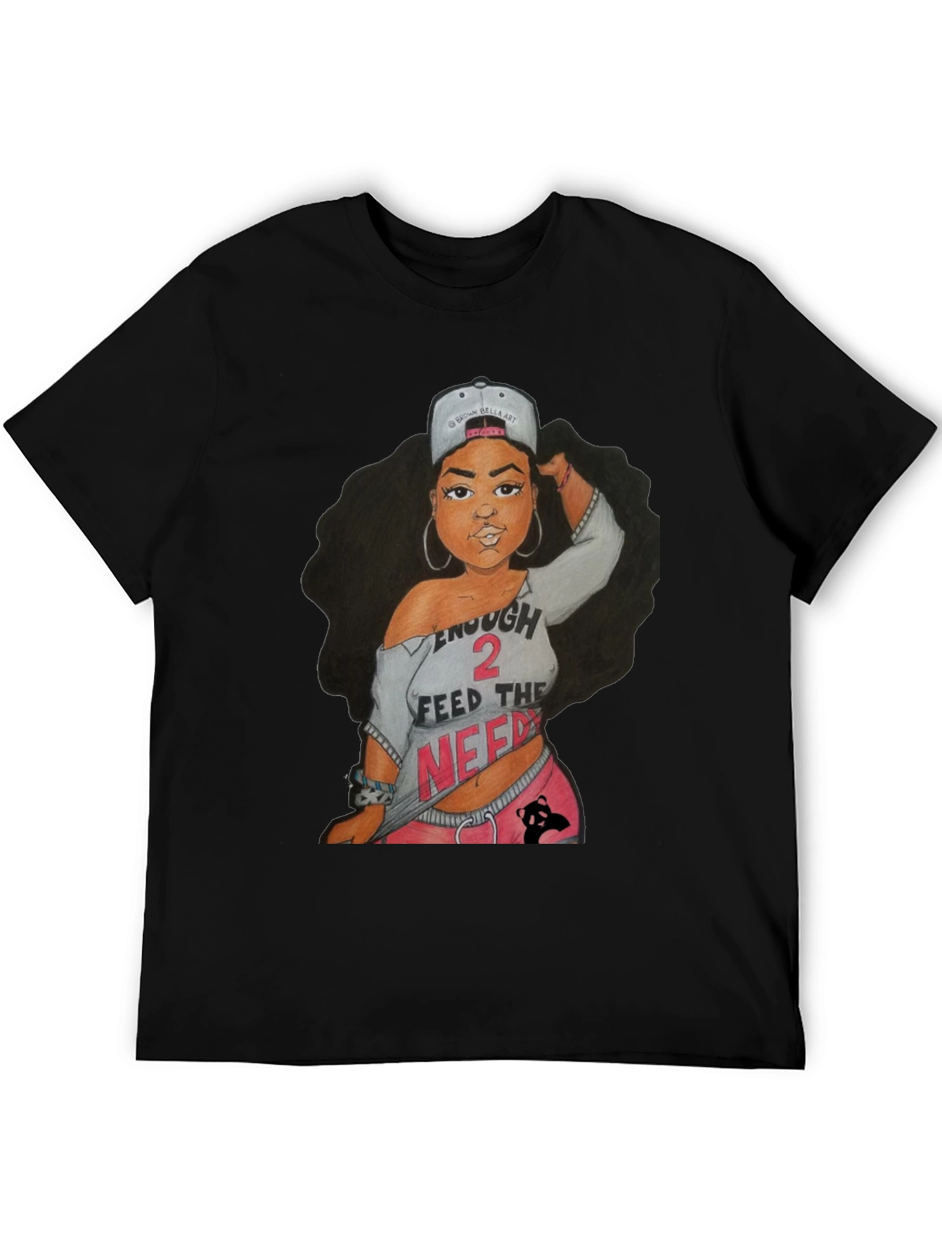 Unique Graphic Tee - Enough 2 Feed the Need