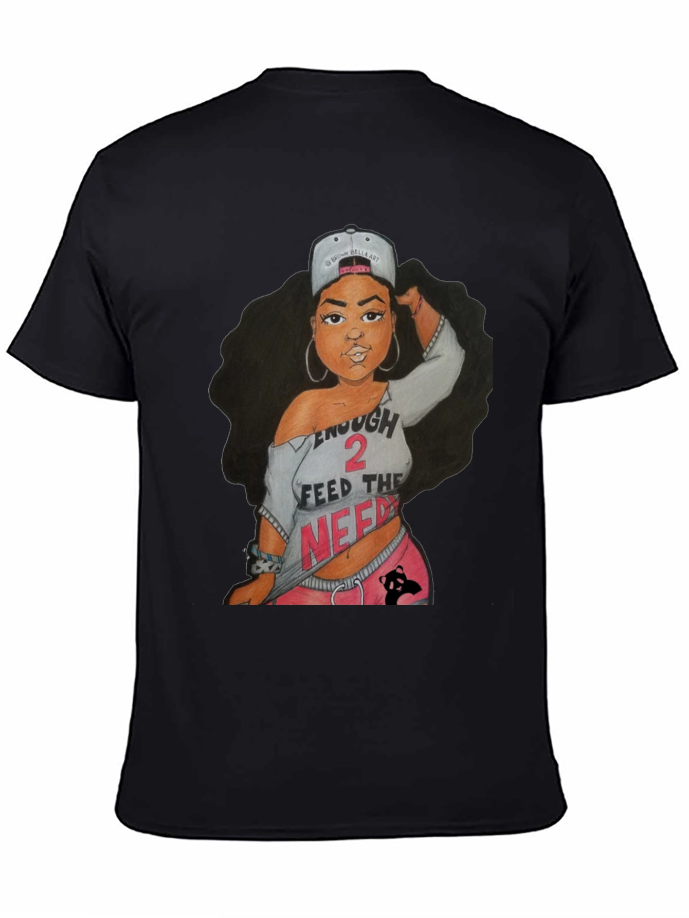 Unique Graphic Tee - Enough 2 Feed the Need