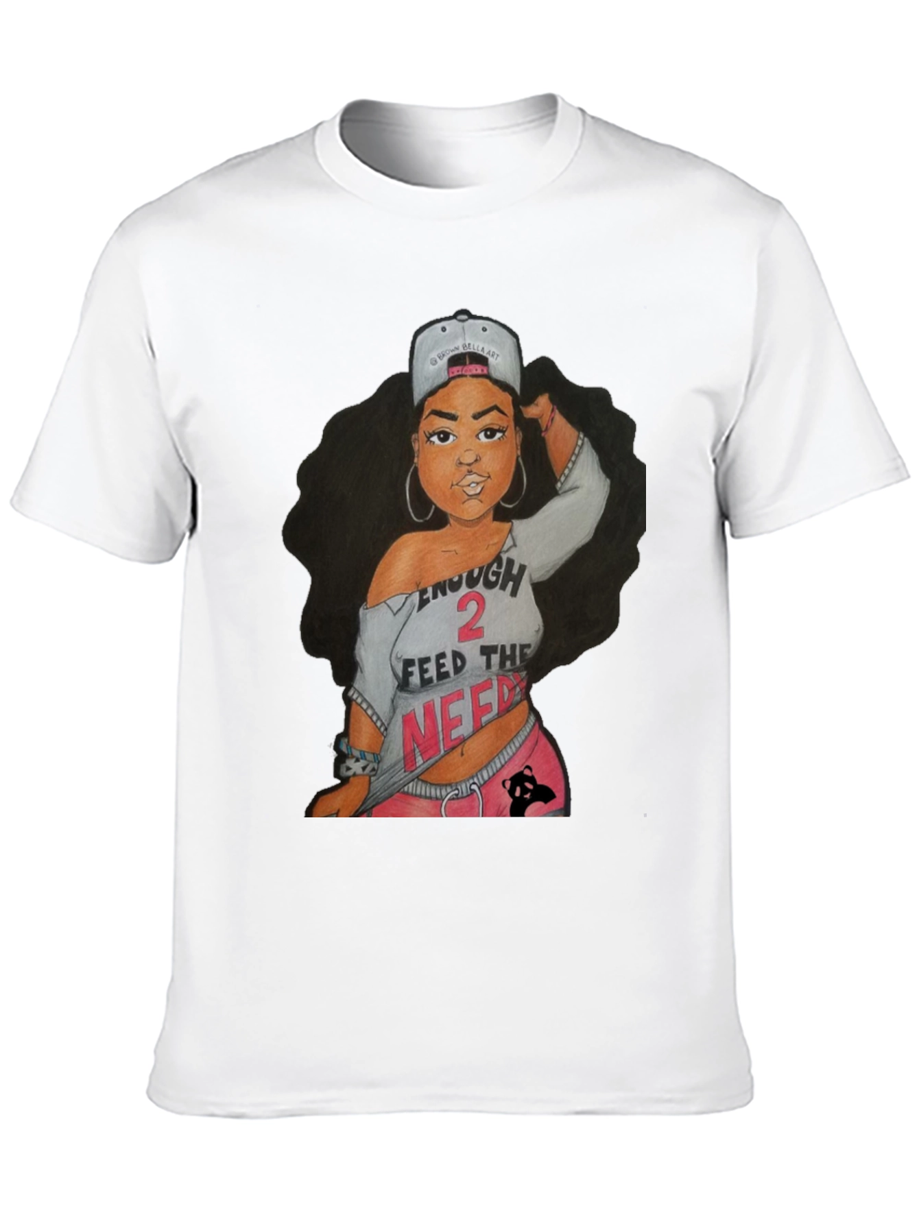 Unique Graphic Tee - Enough 2 Feed the Need