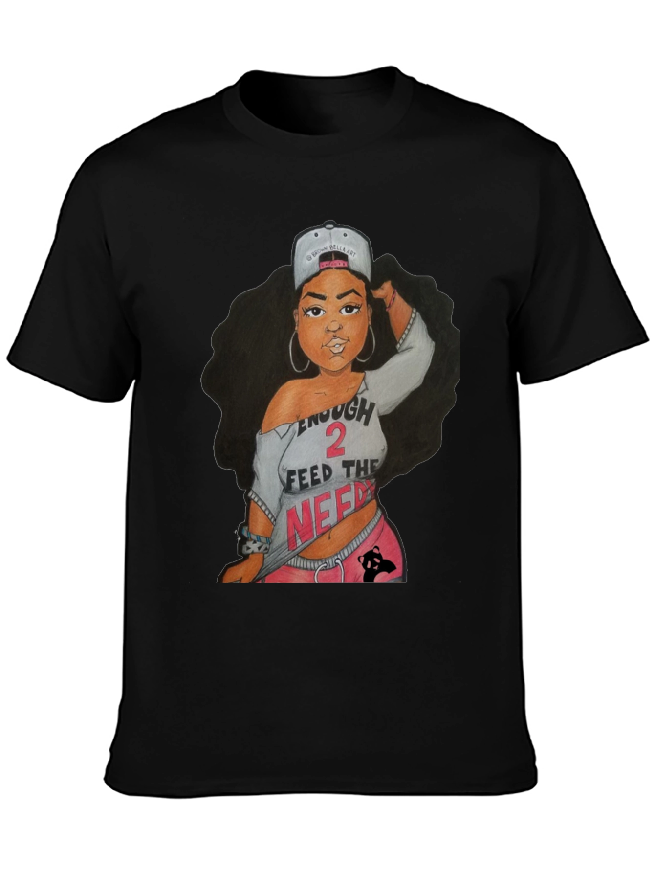 Unique Graphic Tee - Enough 2 Feed the Need