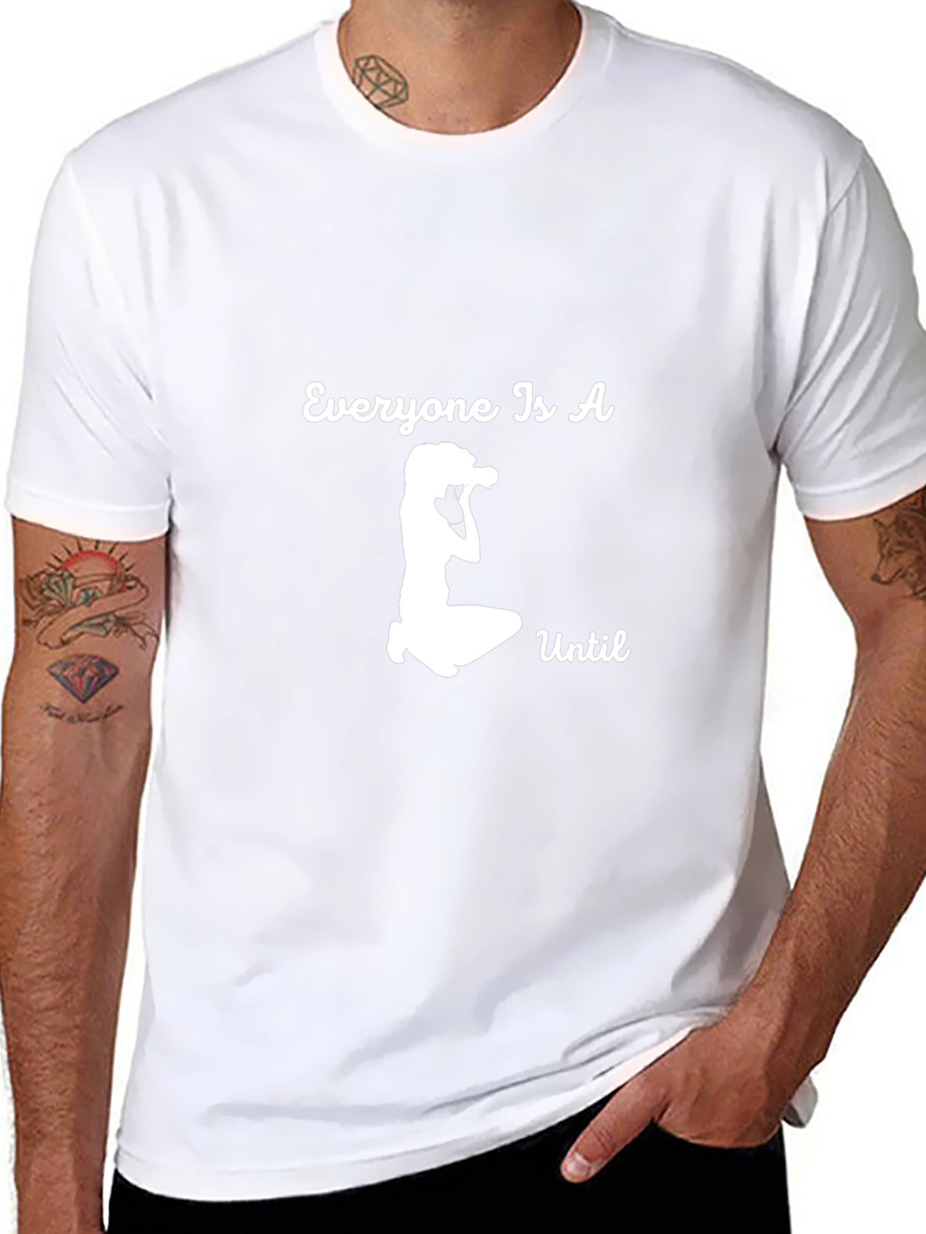Everyone Is A Photographer T-Shirt - Black