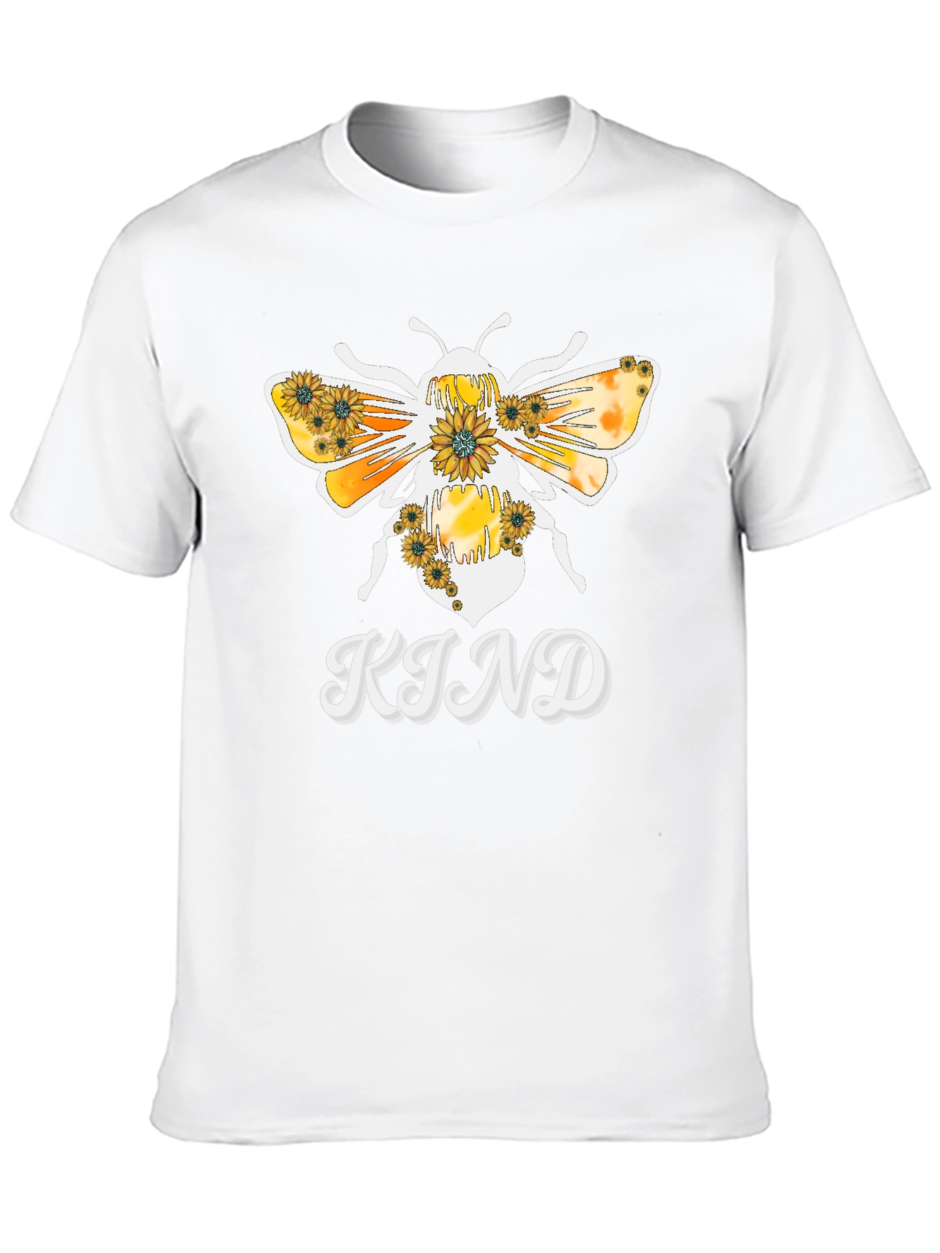 Bee Kind Sunflower Graphic T-Shirt