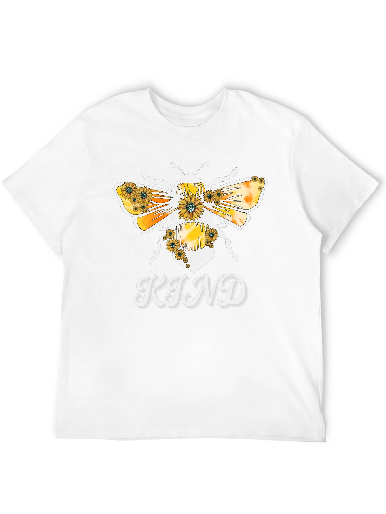 Bee Kind Sunflower Graphic T-Shirt