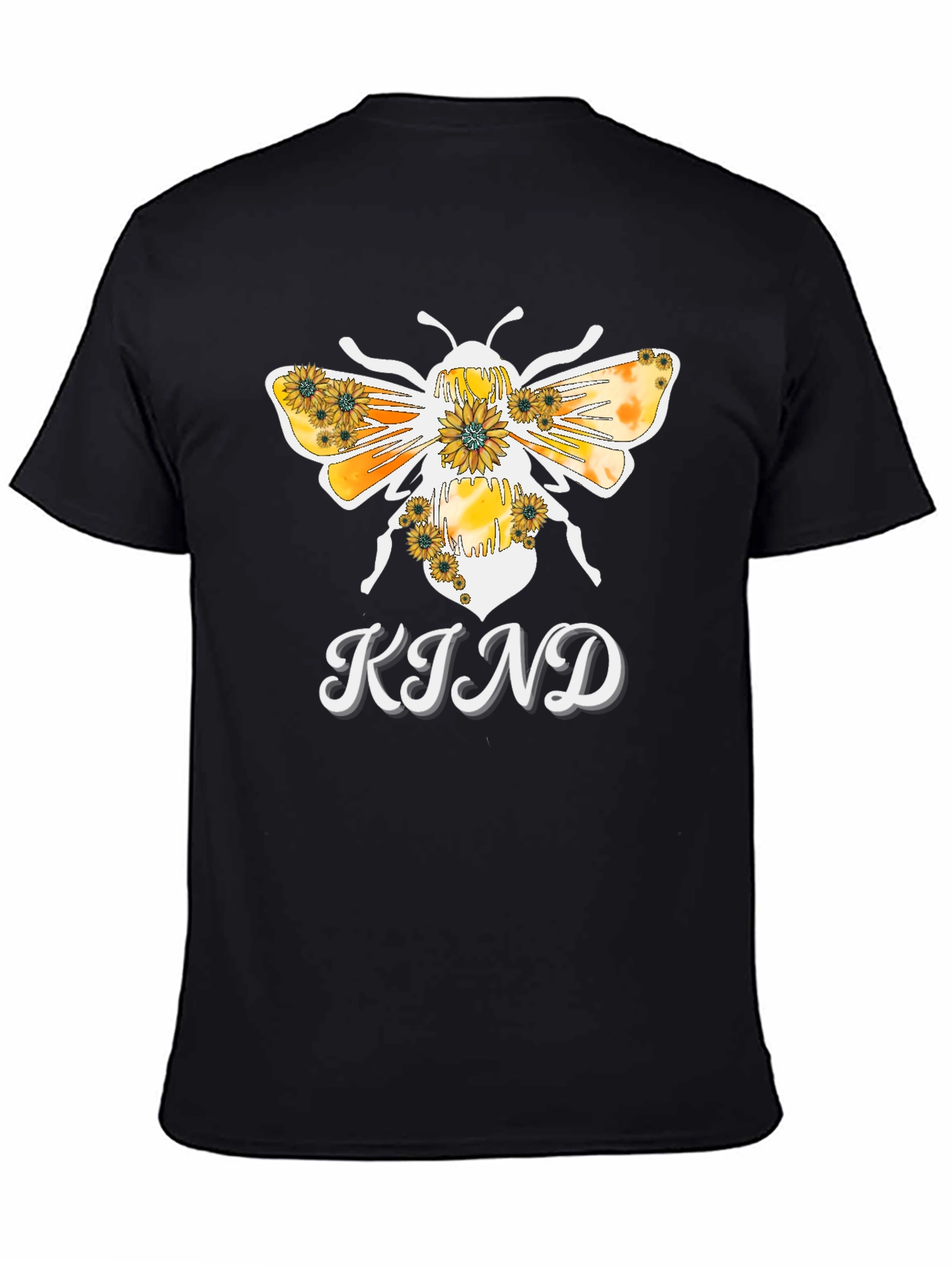 Bee Kind Sunflower Graphic T-Shirt