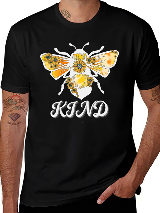 Bee Kind Sunflower Graphic T-Shirt