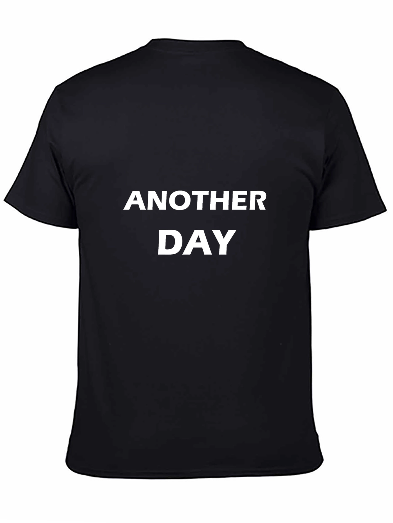 Another Day Black Graphic Tee