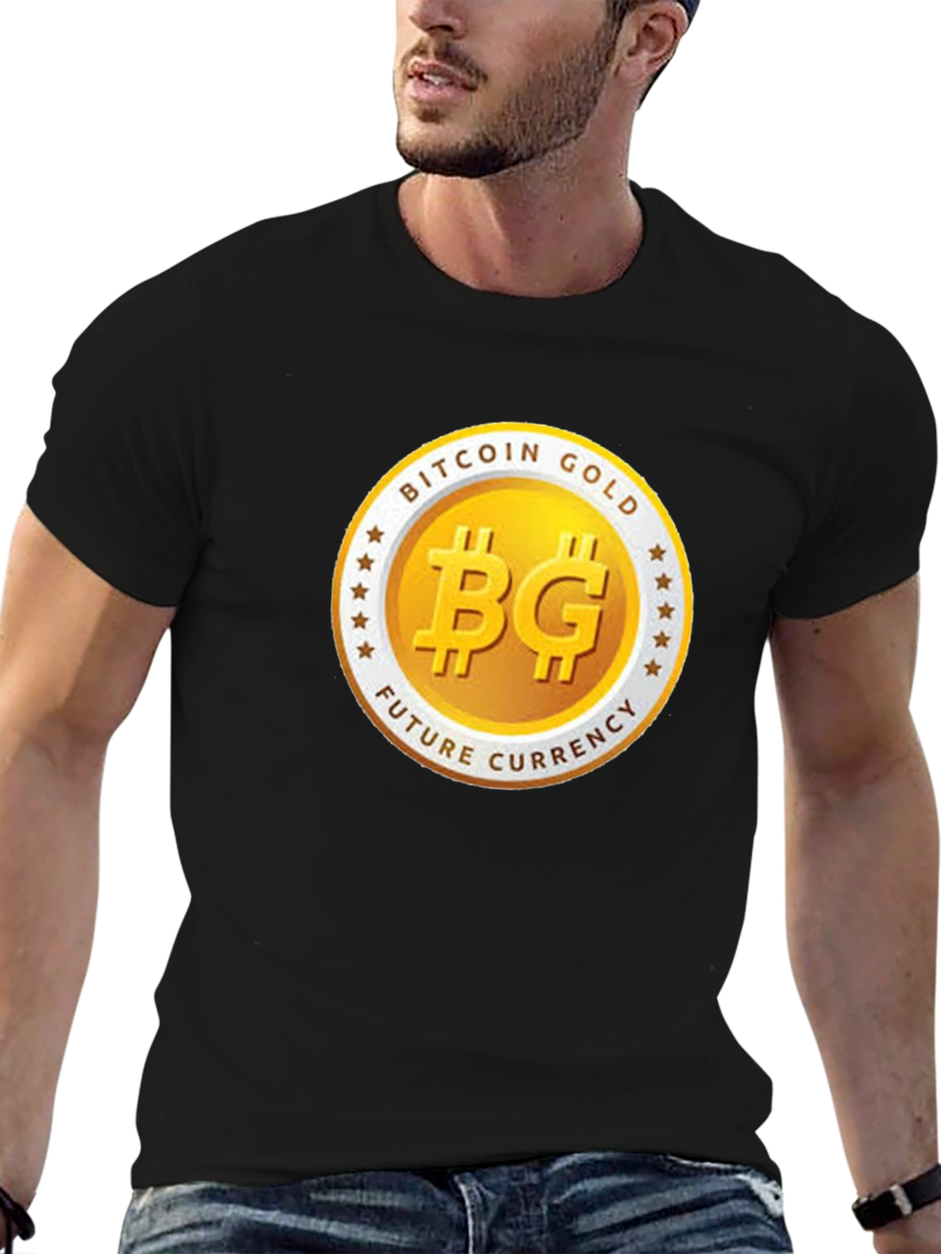 Bitcoin Gold Future Currency T-Shirt