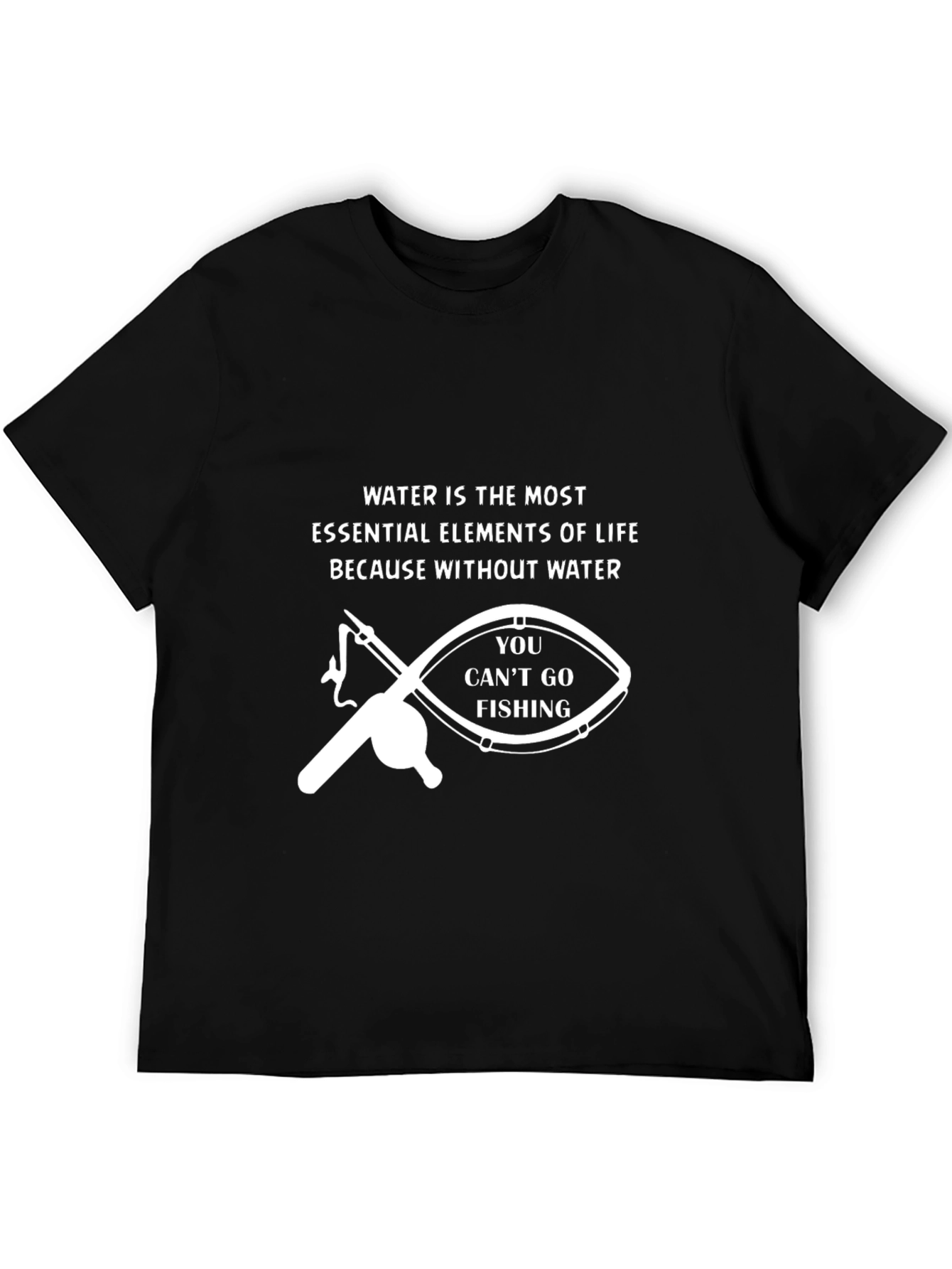 Water Essential Elements Fishing T-Shirt