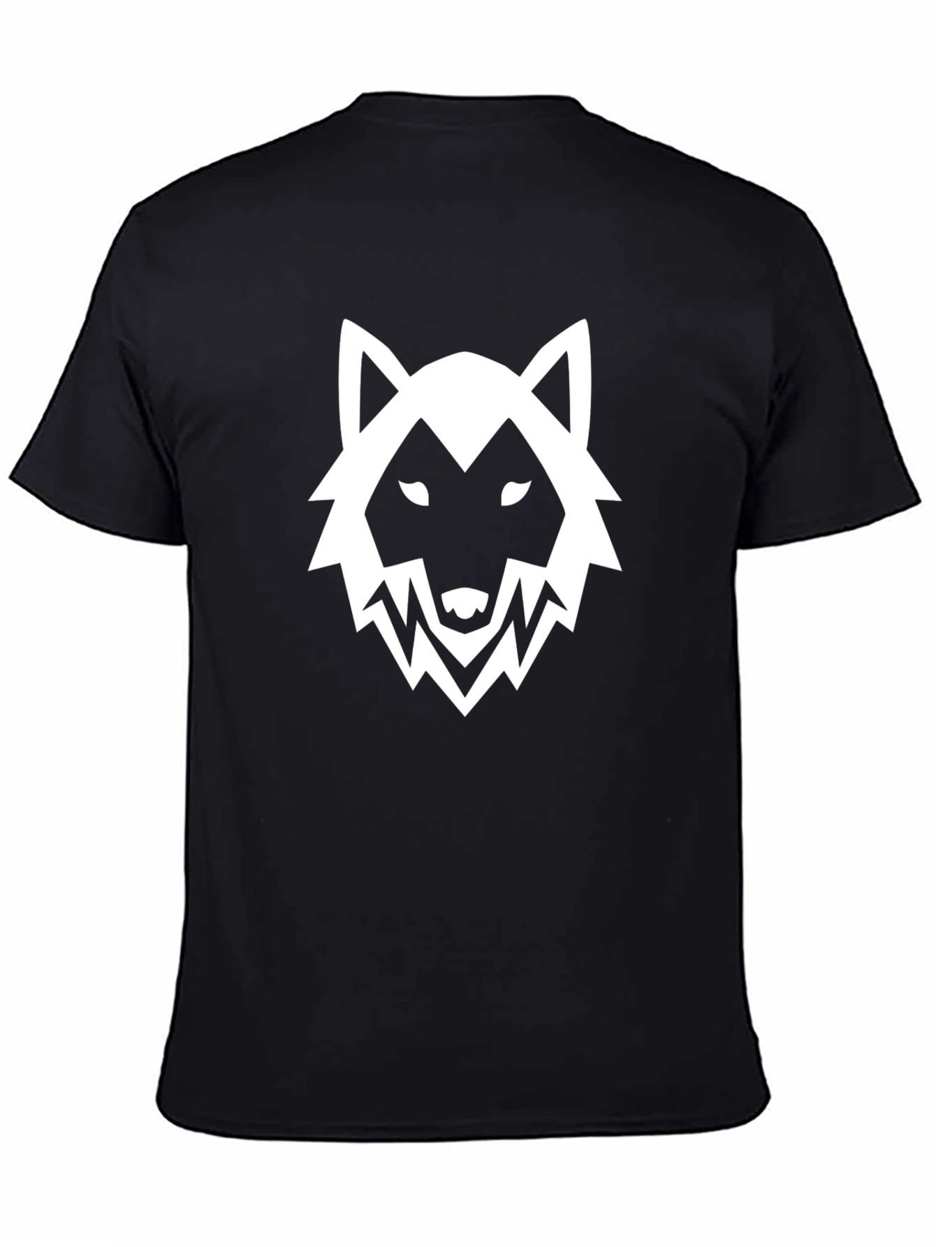 Wolf Graphic Black T-Shirt - Modern Style