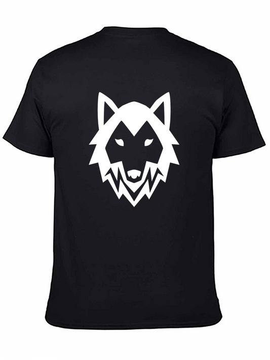 Wolf Graphic Black T-Shirt - Modern Style