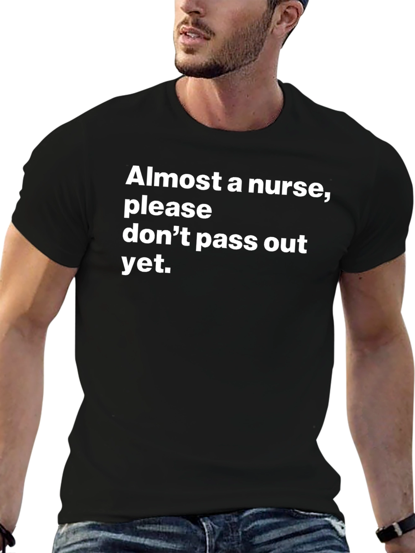 Almost A Nurse T-Shirt - Funny Student Nurse Tee