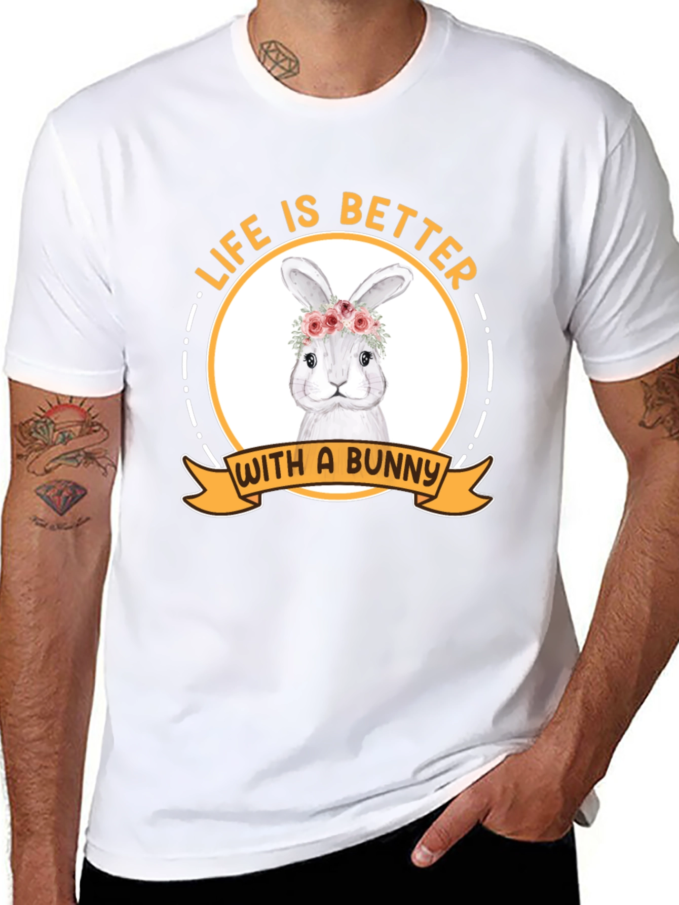 Life is Better With a Bunny T-Shirt
