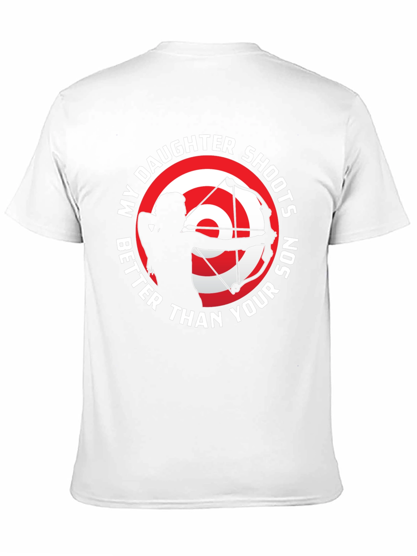 Daughter Shoots Better T-Shirt Archery Gift
