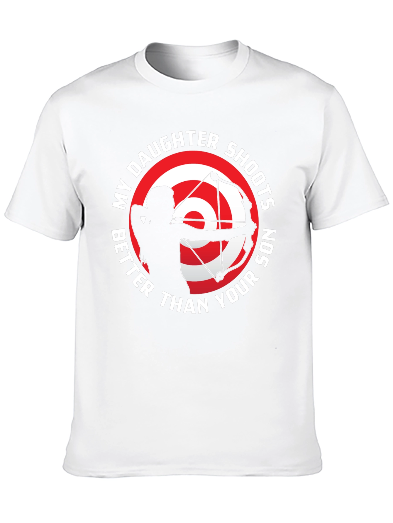 Daughter Shoots Better T-Shirt Archery Gift