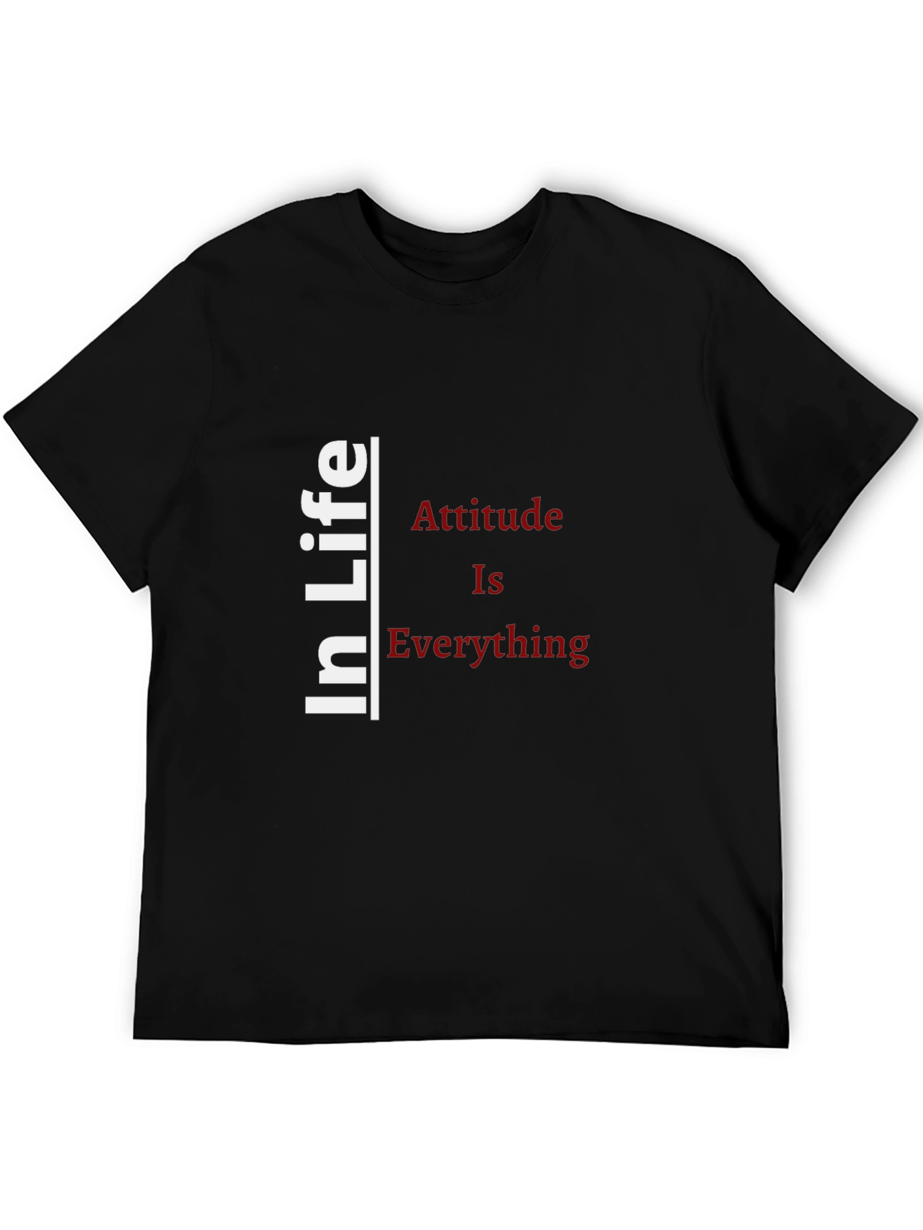 Attitude Is Everything Graphic T-Shirt