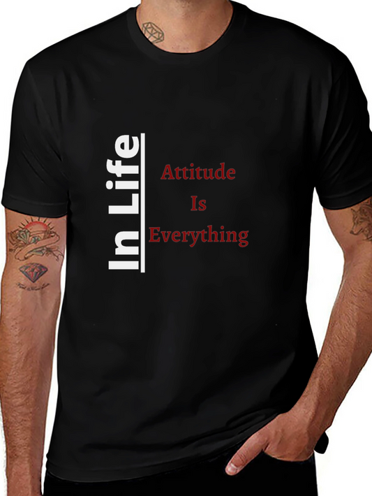 Attitude Is Everything Graphic T-Shirt
